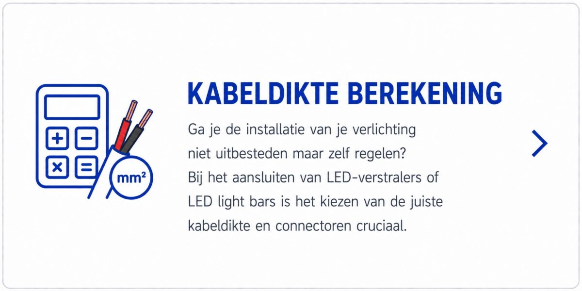 Kabeldikte berekening