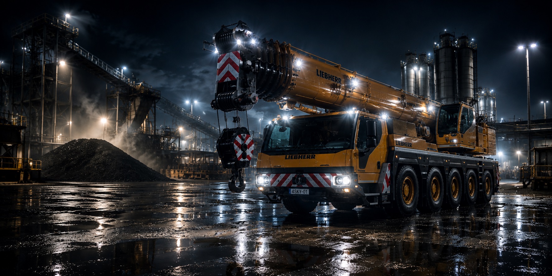 Kraanwagen - industrie - led werkverlichting