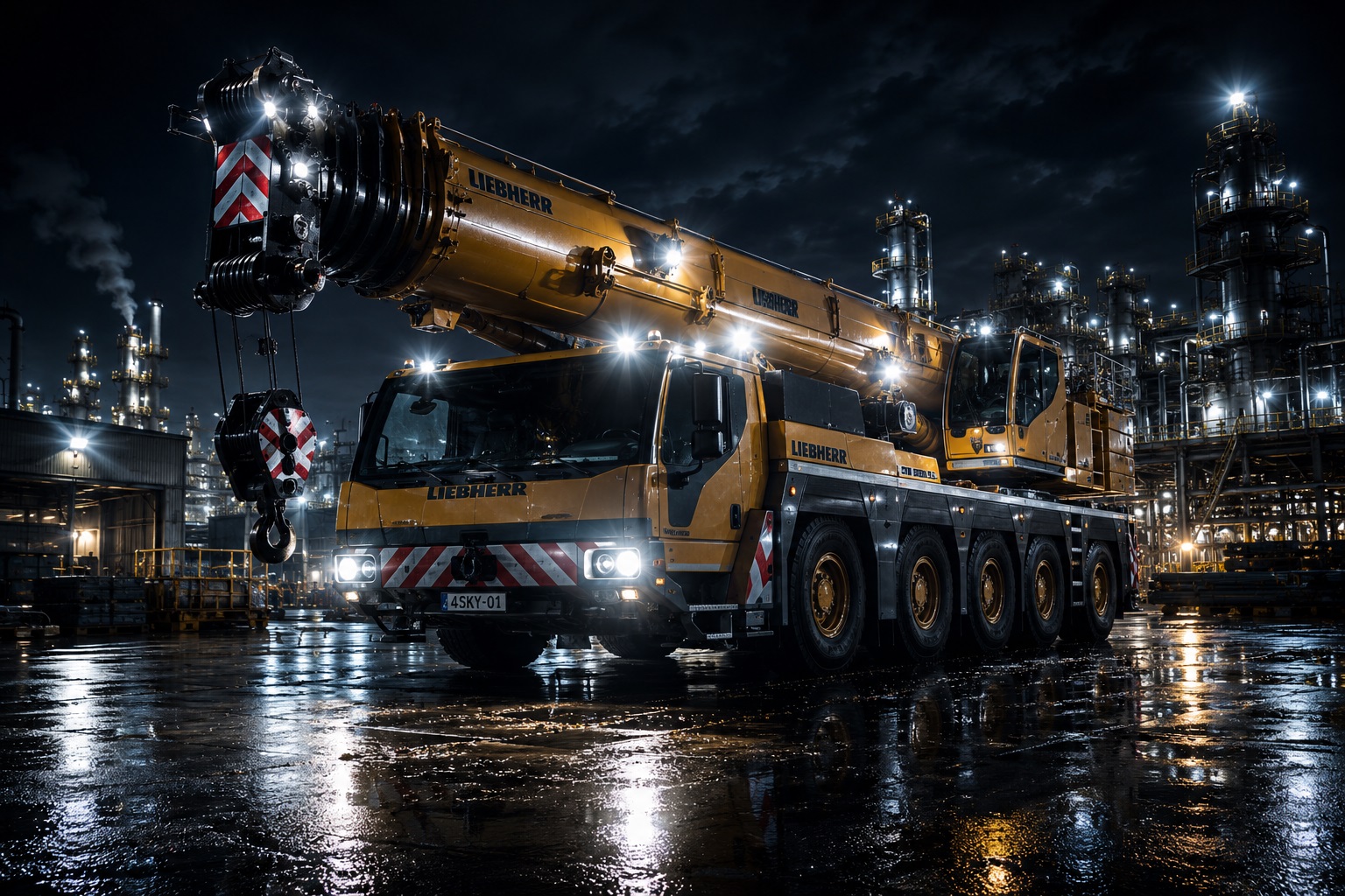 Kraanwagen - industrie - led werkverlichting