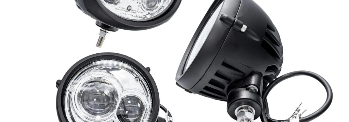 Led opbouw koplampen voor de motor