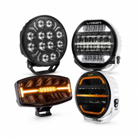Led verstralers bestelwagen