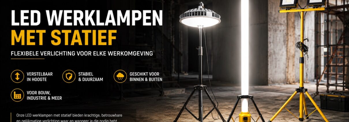 Led werkverlichting met statief - 4sky Lights