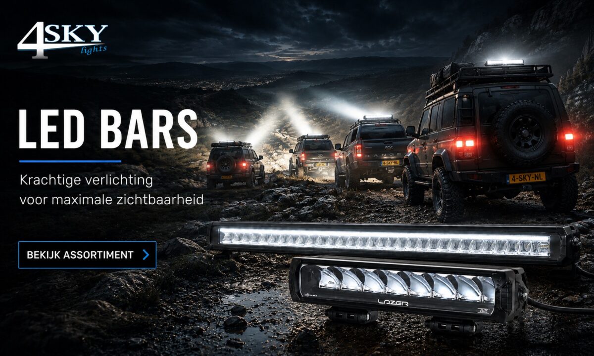 Ledbars offroad - 4x4