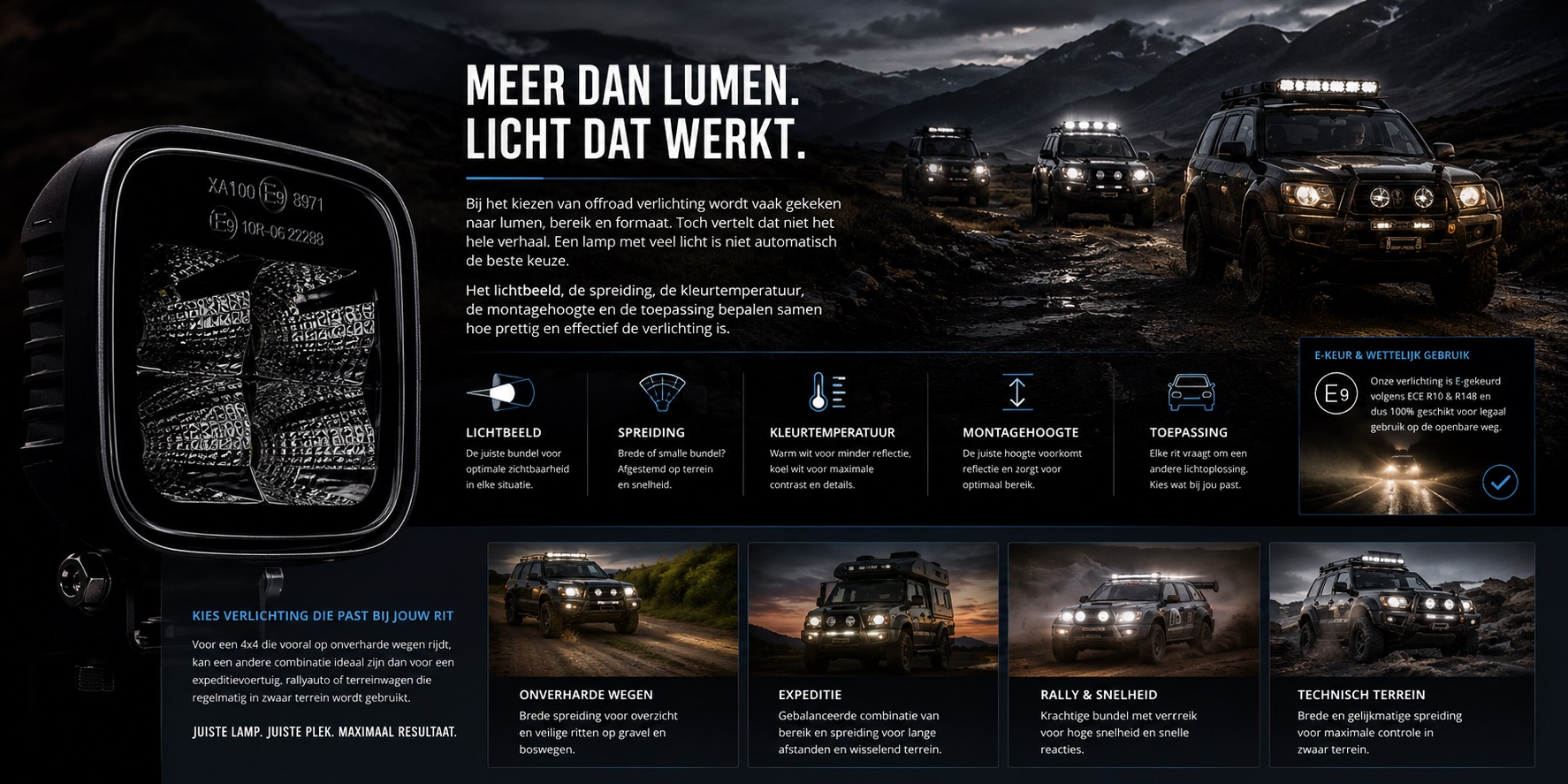 Offroad led verlichting