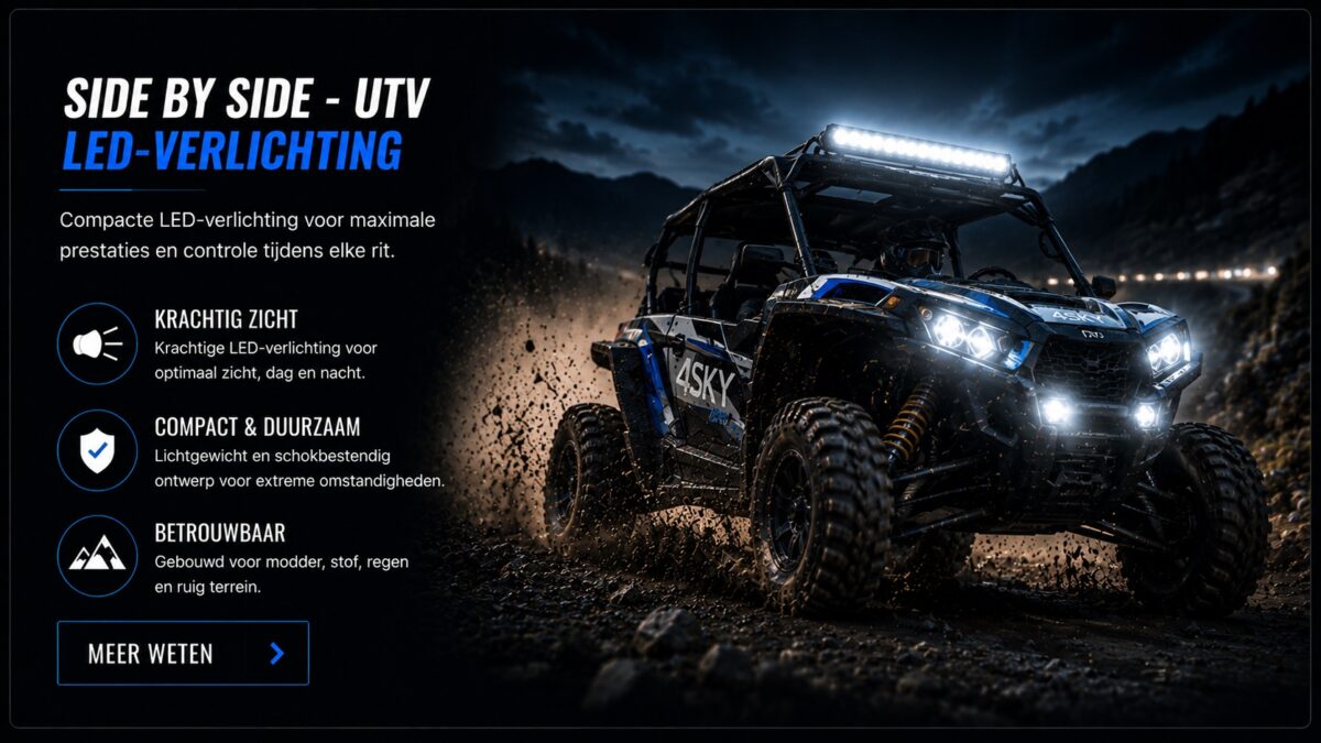 Verlichting voor Side by Side UTV