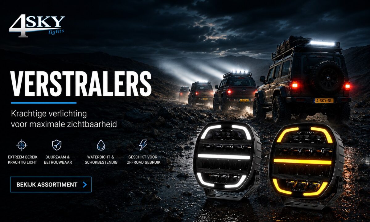Verstralers offroad - 4x4