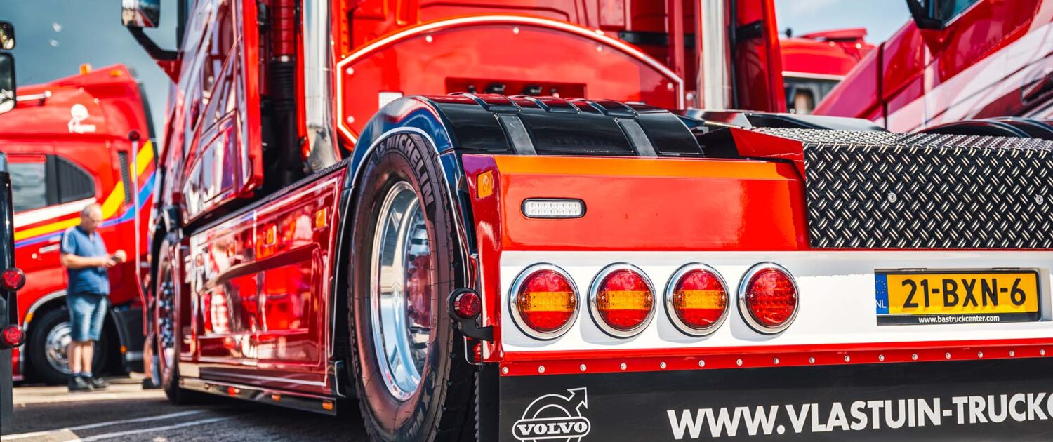 Vlastuin vrachtwagen - led verlichting Tralert