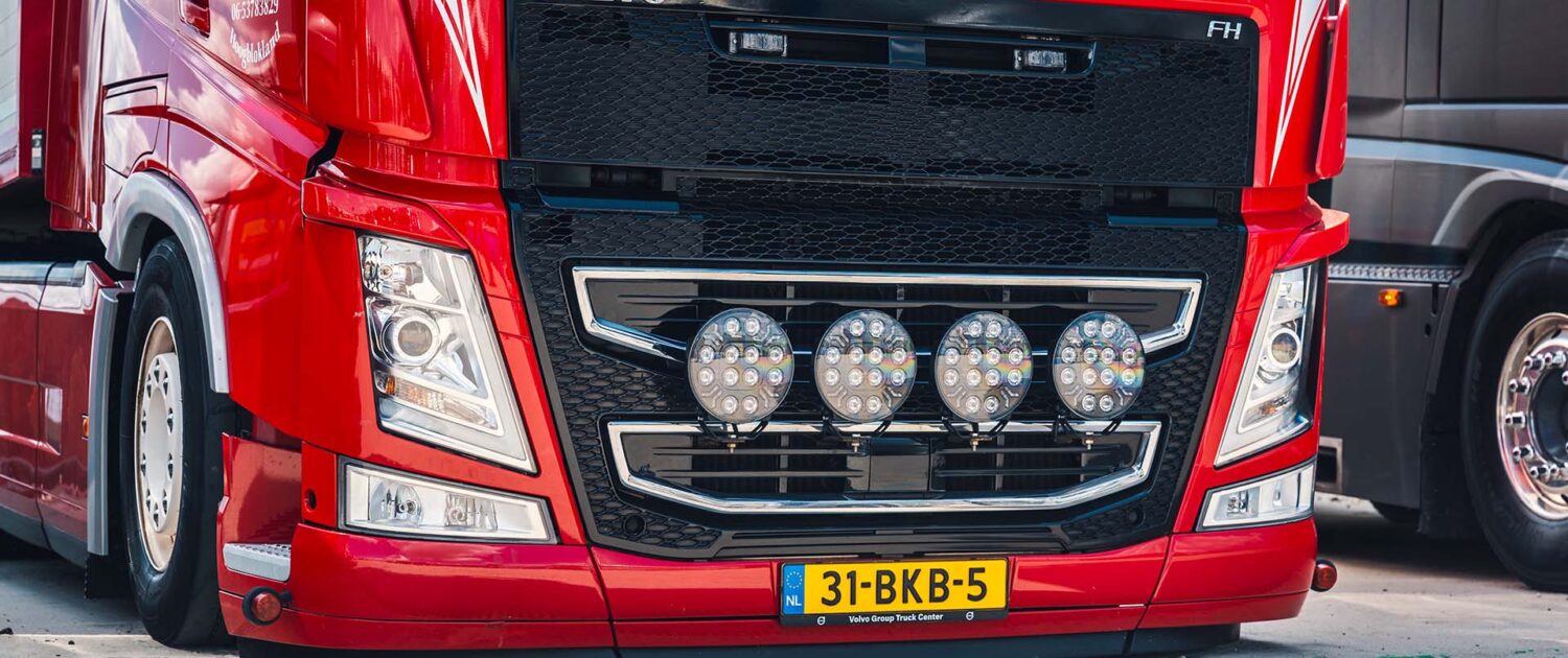 Volvo vrachtwagen - led verstralers