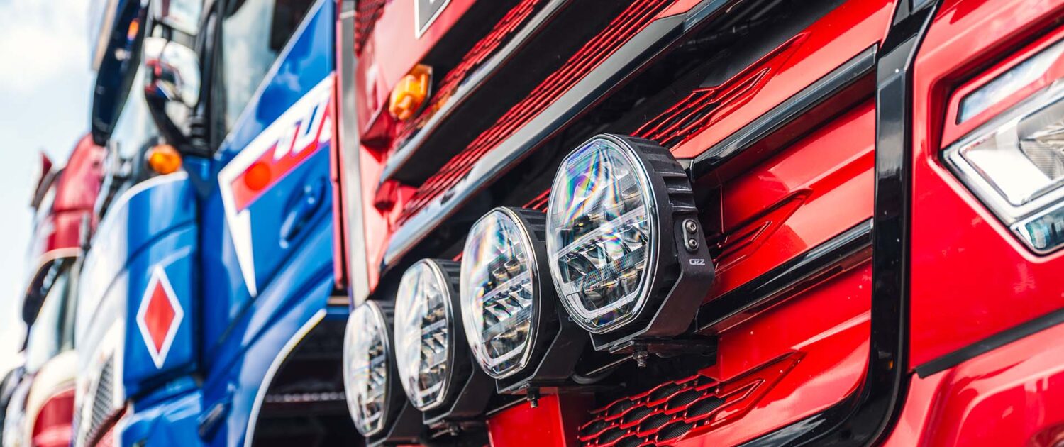 verstralers truck - vrachtwagen