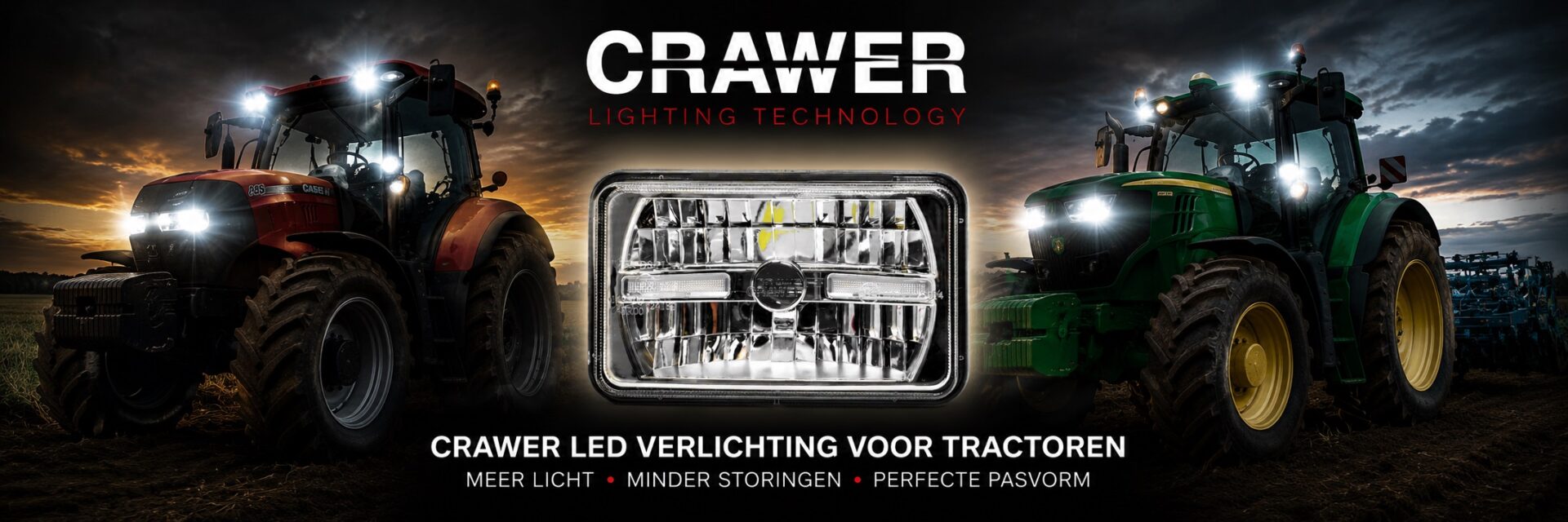 CRAWER led voor tractor-4sky Lights