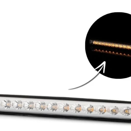 LED Knipperlicht Statisch slimline | 12-24v | 100cm. kabel | VK-150-VK-150