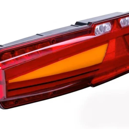 LED Trailer Neon trailerlicht links 12-24v 7-PIN's AMP | VC-5001B7-VC-5001B7