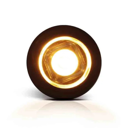 LED compact inbouw markeringslicht amber | 12-24v | MV-2600A-MV-2600A