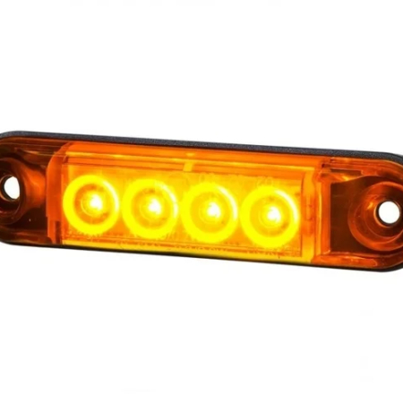 LED markeringslicht amber | 12-24v | 50cm. kabel | MV-4400A-MV-4400A