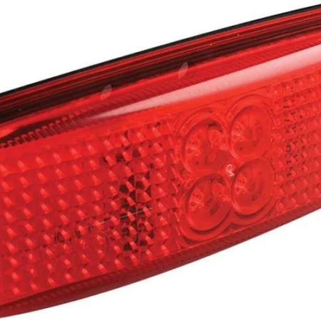 LED markeringslicht rood | 12-24v | 20cm. kabel | 1490RM-1490RM