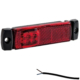 LED markeringslicht rood | 12-24v | 50cm. kabel | M10MV-190R-M10MV-190R