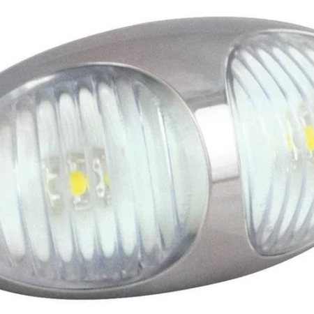 LED markeringslicht wit | 12-24v | 10cm. kabel | 37CWM2P-37CWM2P