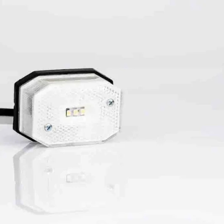 LED markeringslicht wit | 12-24v | 50cm. kabel | MV-2700W-MV-2700W