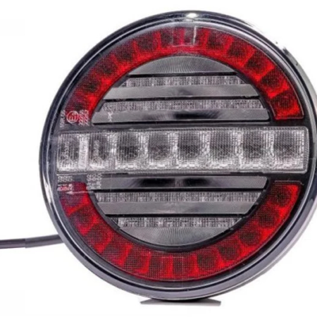 LED mistlicht en achteruitrijlicht (rond) | 12-24v | 100cm. kabel | VMR-214-VMR-214