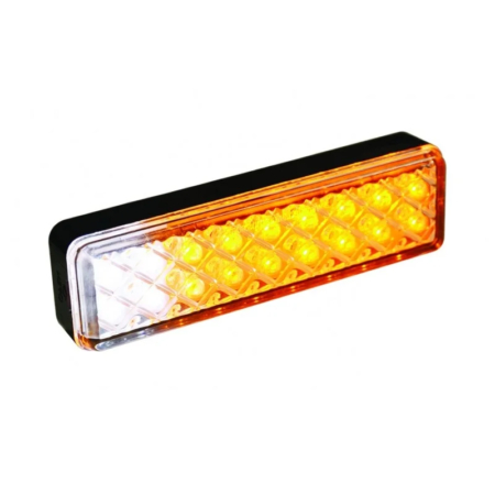 LED slimline opbouw knipperlicht - markeringslicht | 12-24v | 0