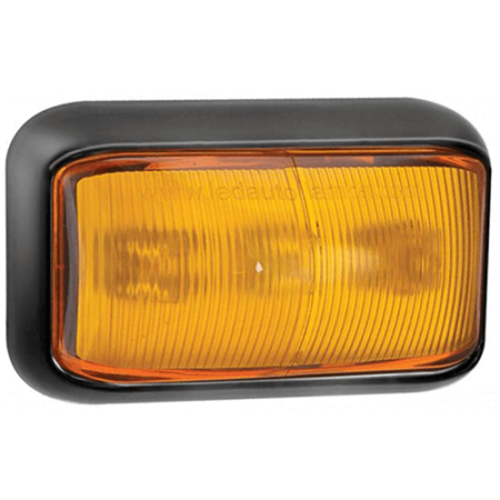 LED zij-knipperlichtlicht amber | 12-24v | 40cm. kabel | 58AME-58AME